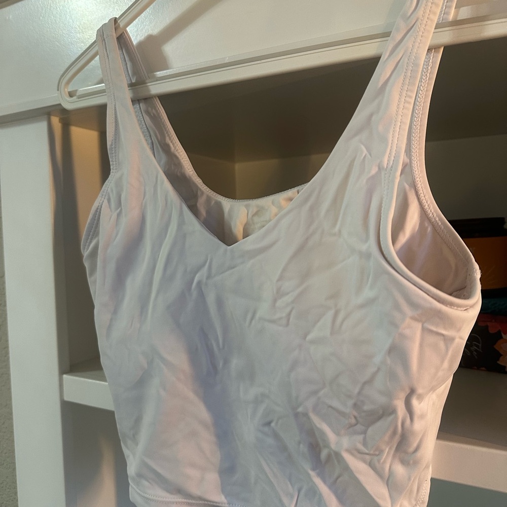 Women's White Fitted Cropped Top